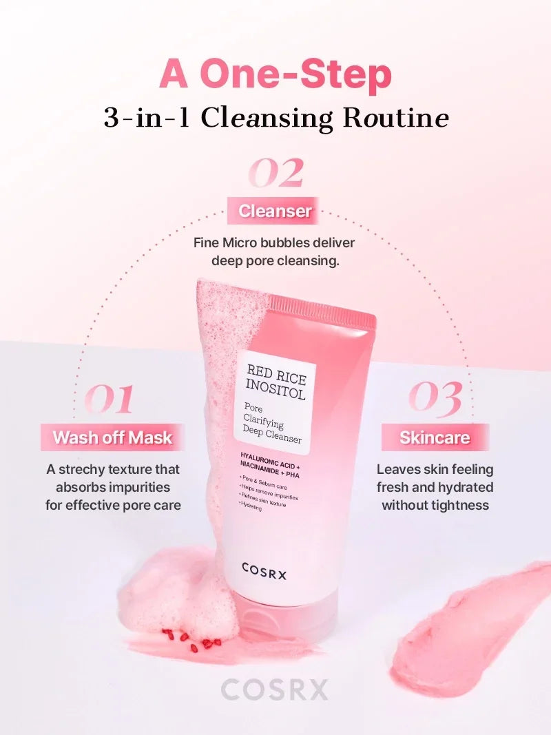 COSRX RED RICE INOSITOLDeep Cleanser